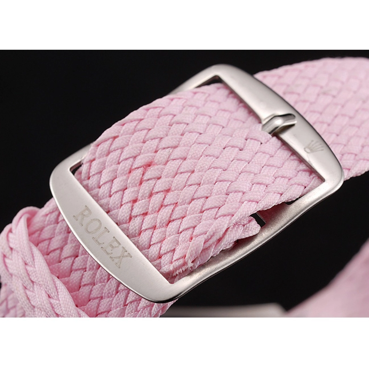 Aaa replica watch Bracelet Dial Rolex Pink Pink Submariner Pink 1453866 Fabric Bezel 0817
